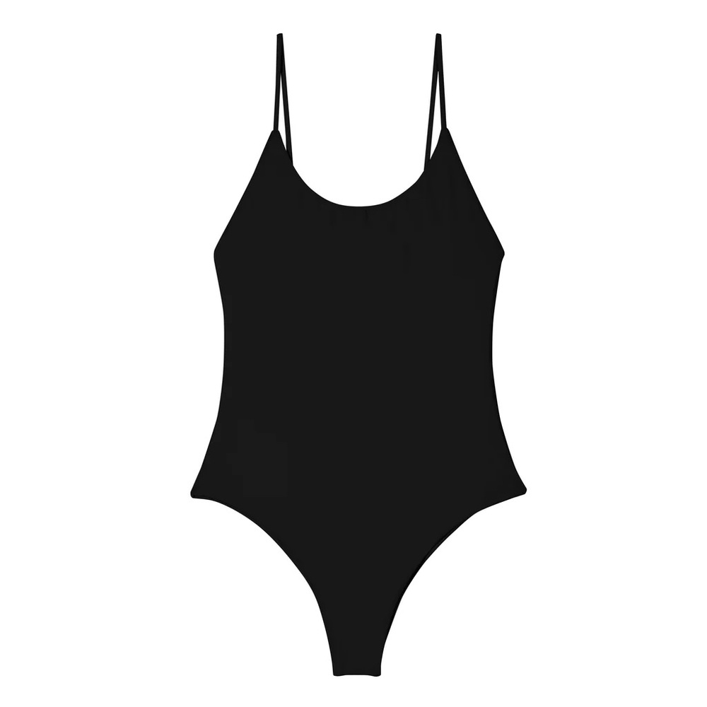 NWT Mikoh Portugal 2 One-piece Black Swimsuit Size M